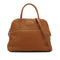 HERMES BOLIDE 35 GOLD TAURILLON CLEMENCE HAND SHOULDER BAG 2013 SQUARE Q PALLADIUM HARDWARE 90334128