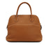 HERMES BOLIDE 35 GOLD TAURILLON CLEMENCE HAND SHOULDER BAG 2013 SQUARE Q PALLADIUM HARDWARE 90334128
