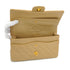 VINTAGE CHANEL CLASSIC FLAP MEDIUM CHAIN SHOULDER BAG BEIGE LAMB SKIN GOLD HARDWARE 90338305