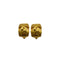 VINTAGE CHANEL EARRINGS COCOMARK SQUARE GOLD ACCESSORY 95P 90339679