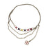 CHANEL CHAIN BELT LOGO CHARM COCOMARK SILVER MULTICOLOR ACCESSORY 04P 90339690