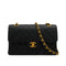 VINTAGE CHANEL CLASSIC FLAP SMALL CHAIN SHOULDER BAG BLACK CAVIAR SKIN GOLD HARDWARE 90339973