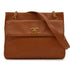 VINTAGE CHANEL BIG COCO TURN LOCK CHAIN TOTE SHOULDER BAG BROWN CAVIAR SKIN GOLD HARDWARE 90340489