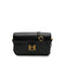 HERMES SOROGNE BLACK BOX CALF SHOULDER BAG 1988 CIRCLE R GOLD HARDWARE 90340911