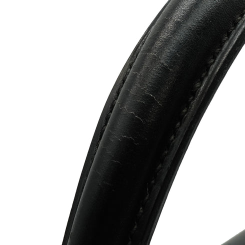HERMES KELLY 28 SELLIER BLACK BOX CALF HAND BAG 1978 CIRCLE H GOLD HARDWARE 90341424