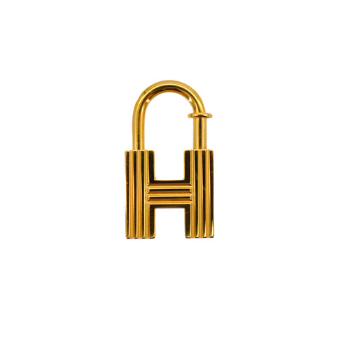 HERMES CHARM CADENA PREMIERS PAS DANS LE SIECLE CLASSIC H 2000 GOLD ACCESSORY 90341465