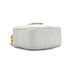 VINTAGE CHANEL MATELASSE BIJOU CHAIN SHOULDER BAG FRINGE WHITE LAMB SKIN GOLD HARDWARE 90342414