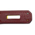HERMES KELLY 28 SELLIER ROUGE H BOX CALF HAND SHOULDER BAG 1993 CIRCLE W GOLD HARDWARE 90342564