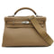 HERMES KELLY 42 RETOURNE BEIGE MARFA TOGO HAND SHOULDER BAG 2024 W STAMP PALLADIUM HARDWARE 90342566
