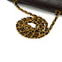 VINTEGE CHANEL MATELASSE CHAIN SHOULDER BAG BROWN LAMB SKIN GOLD HARDWARE 90342584