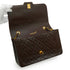 VINTAGE CHANEL MATELASSE CHAIN SHOULDER BAG BROWN LAMB SKIN GOLD HARDWARE 90342584