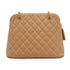 VINTAGE CHANEL MATERASSE CHAIN SHOULDER BAG BEIGE CAVIAR SKIN GOLD HARDWARE 90342731