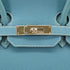 HERMES BIRKIN 35 BLUE JEAN TOGO HAND BAG 2004 SQUARE H PALLADIUM HARDWARE 90342735