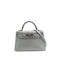 HERMES KELLY MINI 2 ARGENT CHEVRE CHAMKILA HAND SHOULDER BAG 2026 G STAMP PERMABRASS GOLD HARDWARE 90342998
