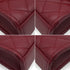 CHANEL MATERASSE ENAMEL TOP HANDLE MINI CLUTCH ON CHAIN BAG BORDEAUX LAMB SKIN GOLD HARDWARE 90343011