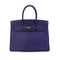HERMES BIRKIN 30 BLUE ENCRE TOGO HAND BAG 2018 C STAMP PALLADIUM HARDWARE 90344098
