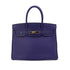 HERMES BIRKIN 30 BLUE ENCRE TOGO HAND BAG 2018 C STAMP PALLADIUM HARDWARE 90344098