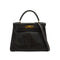 HERMES KELLY 28 RETOURNE CHOCOLAT BOXCALF HAND SHOULDER BAG 1993 CIRCLE W GOLD HARDWARE 90344349