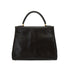 HERMES KELLY 28 RETOURNE CHOCOLAT BOXCALF HAND SHOULDER BAG 1993 CIRCLE W GOLD HARDWARE 90344349