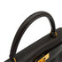 HERMES KELLY 28 RETOURNE CHOCOLAT BOXCALF HAND SHOULDER BAG 1993 CIRCLE W GOLD HARDWARE 90344349