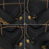 VINTAGE CHANEL WILD STITCH HAND BAG BLACK LEATHER GOLD HARDWARE 90344365