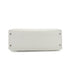HERMES KELLY FLAT 35 WHITE VEAU SWIFT HAND SHOULDER BAG 2007 SQUARE K STAMP PALLADIUM HARDWARE 90345061