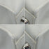HERMES KELLY FLAT 35 WHITE VEAU SWIFT HAND SHOULDER BAG 2007 SQUARE K STAMP PALLADIUM HARDWARE 90345061