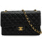 CHANEL JUMBO MATELASSE 30 CHAIN SHOULDER BAG BLACK CAVIAR SKIN GOLD HARDWARE 90345160