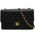 CHANEL JUMBO MATELASSE 30 CHAIN SHOULDER BAG BLACK CAVIAR SKIN GOLD HARDWARE 90345160