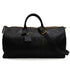 VINTAGE CHANEL BICOLORE BOSTON SHOULDER BAG BLACK LEATHER GOLD HARDWARE 90346135
