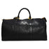 VINTAGE CHANEL BICOLORE BOSTON SHOULDER BAG BLACK LEATHER GOLD HARDWARE 90346135