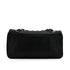 VINTAGE CHANEL COCO MARK CHAIN SHOULDER BAG BLACK LAMB SKIN SILVER HARDWARE 90348325