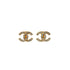 VINTAGE CHANEL EARRINGS COCOMARK RHINESTONE GOLD ACCESSORY 90348510