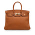 HERMES BIRKIN 35 GOLD TOGO HAND BAG 2000 SQUARE D GOLD HARDWARE 90349282
