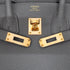 HERMES BIRKIN 25 ETAIN TOGO HAND BAG 2021 Z STAMP ROSE GOLD HARDWARE 90350373