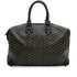 GOYARD BOEING 45 BOSTON BAG BLACK GOYARDINE CANVAS PALLADIUM HARDWARE 90351091