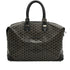 GOYARD BOEING 45 BOSTON BAG BLACK GOYARDINE CANVAS PALLADIUM HARDWARE 90351091