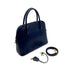 HERMES BOLIDE 31 BLUE ROY BOXCALF HAND SHOULDER BAG 1995 CIRCLE Y GOLD HARDWARE 90313551