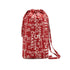 CHANEL BY SEA LINE BACKPACK SHOULDER BAG RED WHITE CANVAS 90342413
