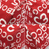 CHANEL BY SEA LINE BACKPACK SHOULDER BAG RED WHITE CANVAS 90342413