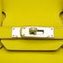 HERMES CANDY BIRKIN 30 LIME PEARL GRAY EPSOM HAND BAG 2011 SQUARE O PALLADIUM HARDWARE 90342738
