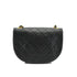 VINTAGE CHANEL MATELASSE CHAIN SHOULDER BAG BLACK LAMB SKIN GOLD HARDWARE 90334142