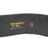 VINTEGE CHANEL BELT LEATHER COCOMARK BLACK ACCESSORY 96A 90335807