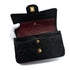 CHANEL CLASSIC FLAP SMALL CHAIN SHOULDER BAG BLACK LAMB SKIN GOLD HARDWARE 90312694