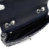 CHANEL COCOMARK CHAIN SHOULDER BAG NAVY WHITE SEQUINS LEATHER SILVER HARDWARE 90334159