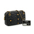 CHANEL MADEMOISELLE CHAIN SHOULDER JACKET BAG BLACK LAMB SKIN GOLD HARDWARE 90340369