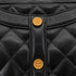 CHANEL MADEMOISELLE CHAIN SHOULDER JACKET BAG BLACK LAMB SKIN GOLD HARDWARE 90340369