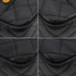 CHANEL MADEMOISELLE CHAIN SHOULDER JACKET BAG BLACK LAMB SKIN GOLD HARDWARE 90340369