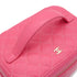 CHANEL MATELASSE VANITY HAND BAG PINK CAVIAR SKIN GOLD HARDWARE 90332586