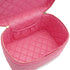 CHANEL MATELASSE VANITY HAND BAG PINK CAVIAR SKIN GOLD HARDWARE 90332586